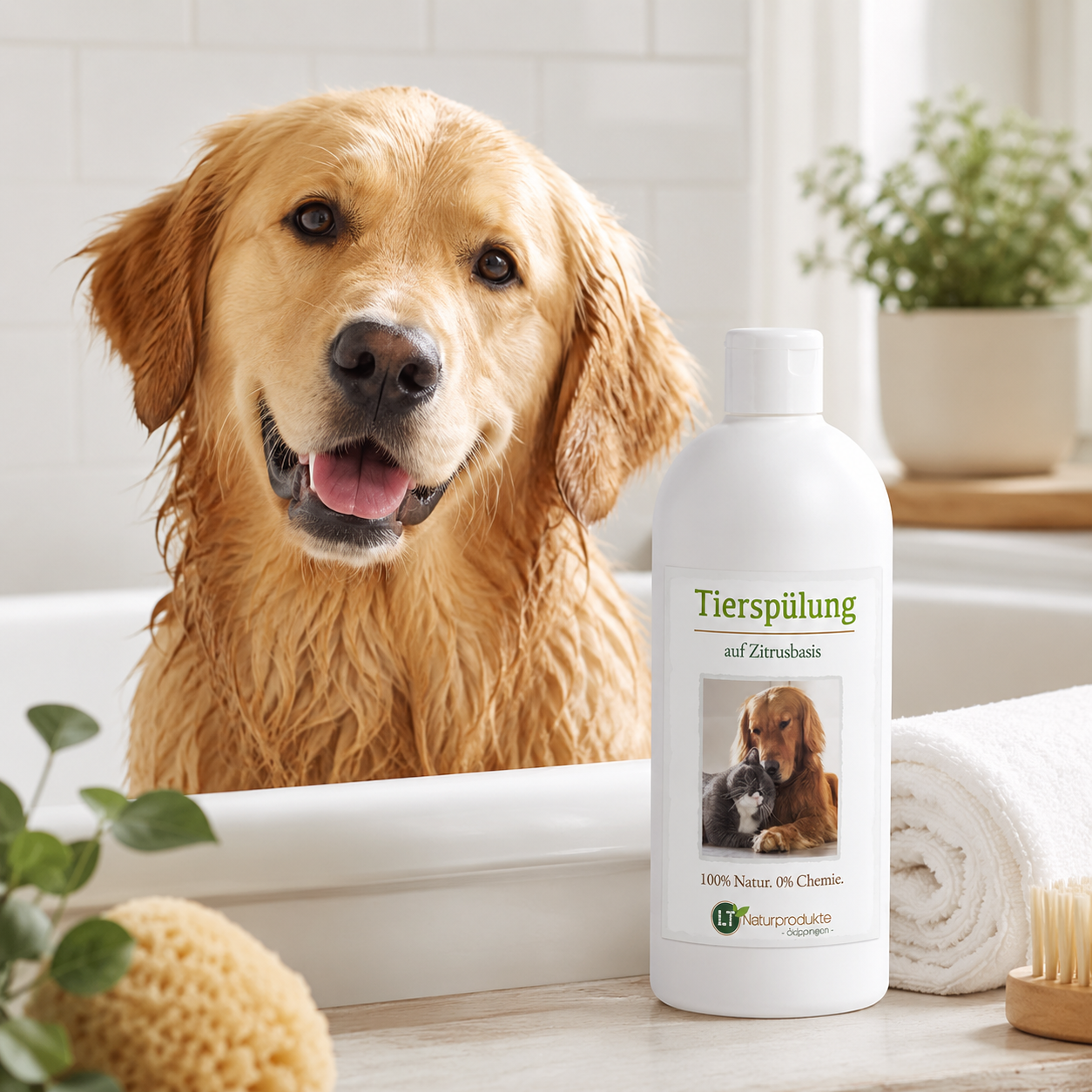 Natural Clay Dog Shampoo | Soap-Free Care for Sensitive Coats